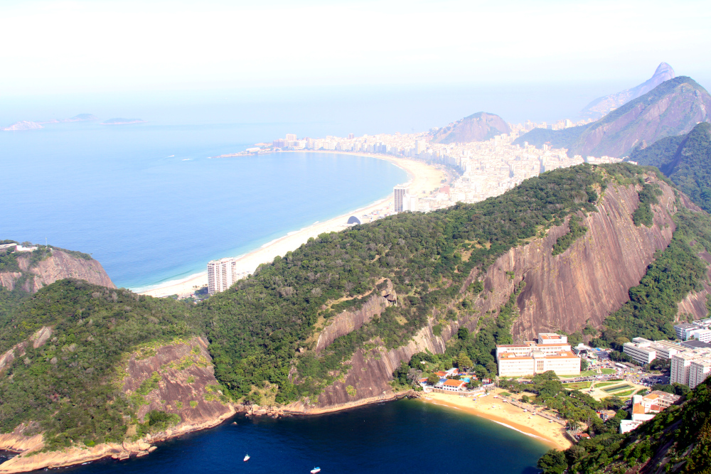 This image reflects the themes of calm, balance, and renewal found in this Somatic Exercises book. Somatic Exercises for Beginners book inspiration – calm beach and mountain view in Rio de Janeiro